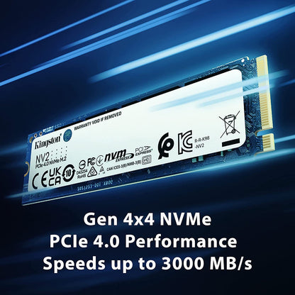 Kingston NV2 250G M.2 2280 NVMe SSD | PCIe 4.0 3000 MB/s