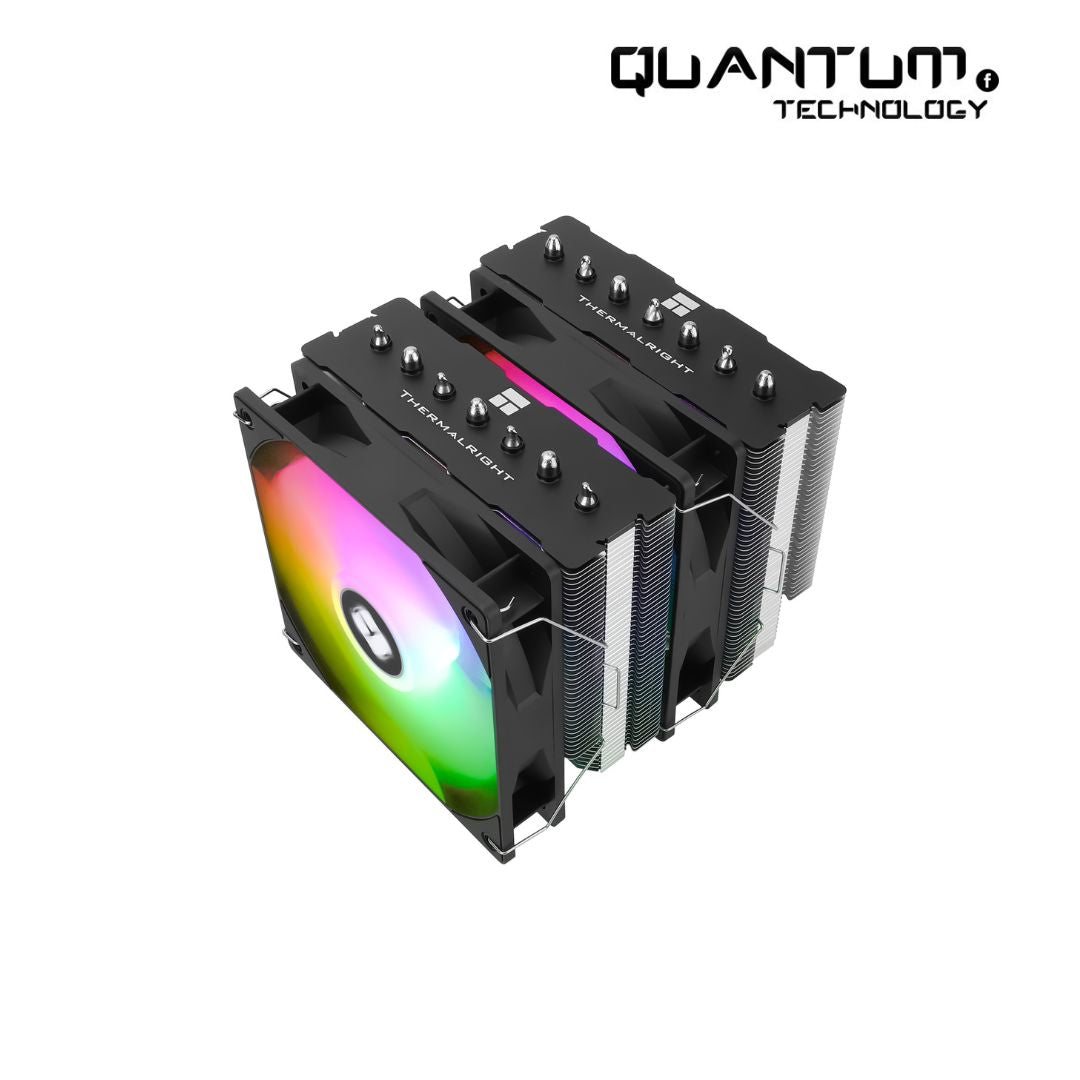 Thermalright Phantom Spirit 120SE ARGB CPU Cooler Double Towers, 7 Heat Pipes, Double PWM Fans, Intel 1700/1200/1150/1151&AMD:AM4/AM5