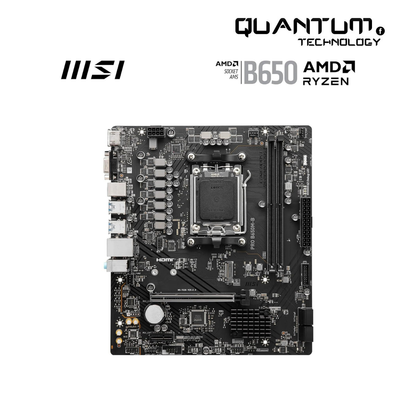 MSI PRO B650M-B Micro-ATX Motherboard – AM5, DDR5 6800MHz, PCIe 4.0