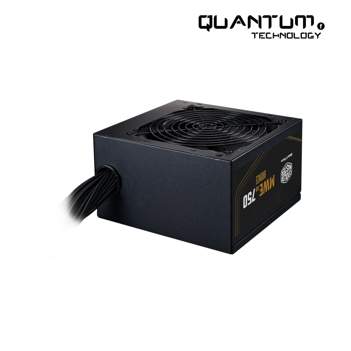 Cooler Master MWE 750 V3 Bronze ATX 3.1 Power Supply – 750W, 80 Plus Bronze, DC-to-DC, Quiet Fan