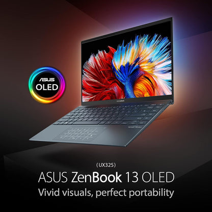 ASUS Zenbook 13 UX325EA-OLED005W - i5-1135G7 - 8GB - SSD 512 - Intel Iris Xe Graphics - 13.3 OLED FHD - Win 11 - Pine Grey