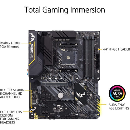 ASUS TUF Gaming B450-PLUS II MotherBoard