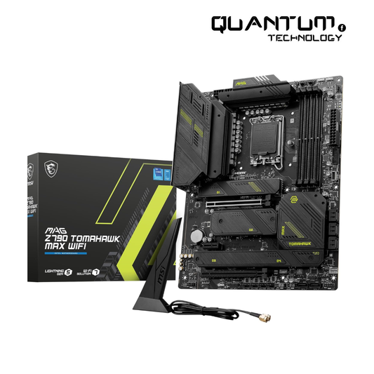 MSI MAG Z790 Tomahawk MAX WiFi Gaming Motherboard (Supports 12th/13th/14th Gen Intel Processors, LGA 1700, DDR5, PCIe 5.0, M.2, SATA 6G, 2.5Gbps LAN, USB 3.2 Gen2, Wi-Fi 7, Bluetooth 5.4, ATX)