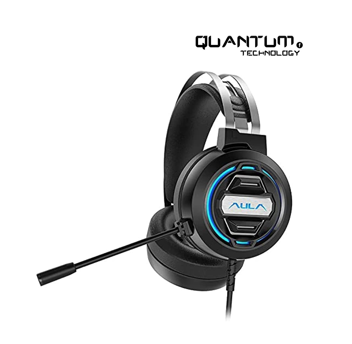 Aula S603 Small Wired Gaming Headset - Black – Quantum Technology