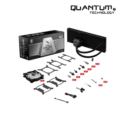 MSI MAG CORELIQUID M360 RGB LIQUID COOLING