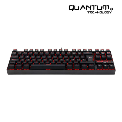 Redragon K552 Mechanical Gaming Keyboard – LED Red, Blue Switches, Wired