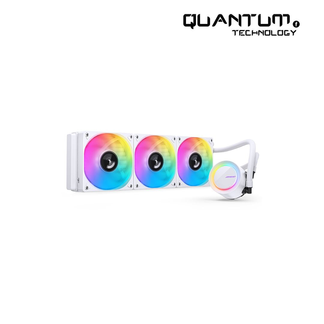 JONSBO TG-360 – 360mm ARGB Liquid Cooler for Intel & AMD - White