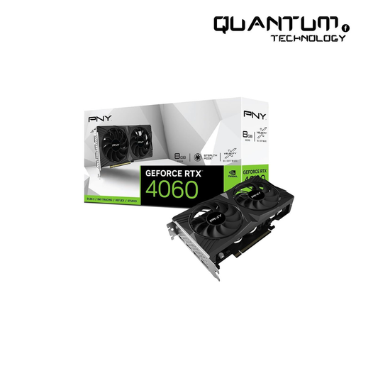 PNY GeForce RTX 4060 8GB Verto Dual Fan Graphics Card