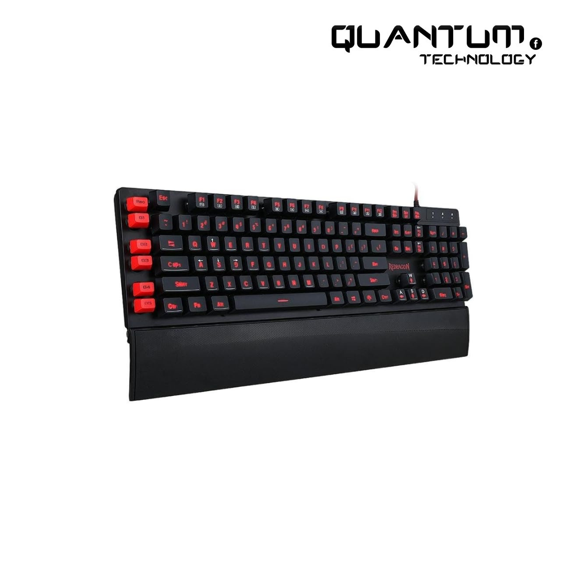 Redragon K505 Yaksa Gaming Keyboard | 7-colour backlight | 12 multimedia keys