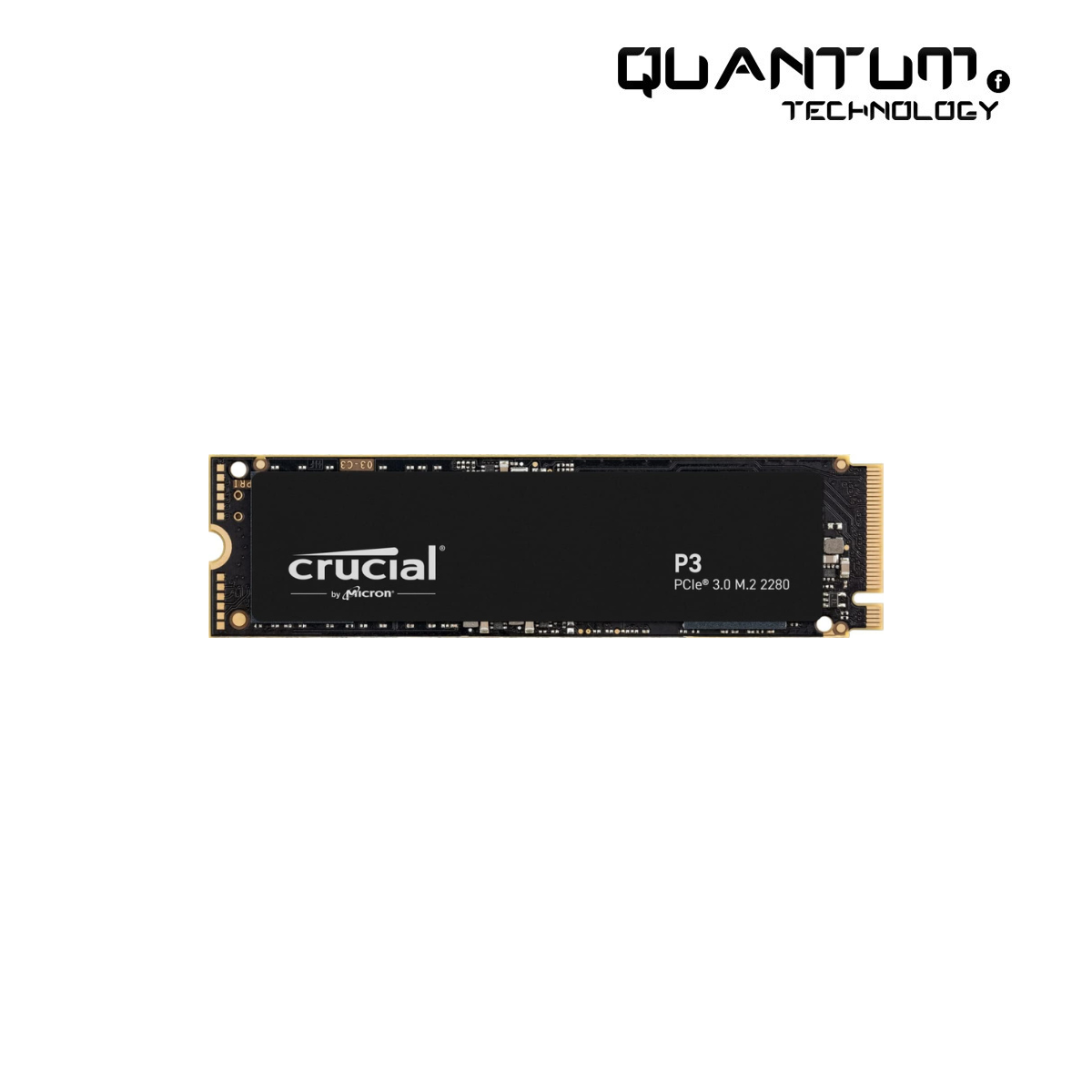 M.2 1TB Crucial P3 SSD | 3500MB/s Read Speed, PCIe Gen3