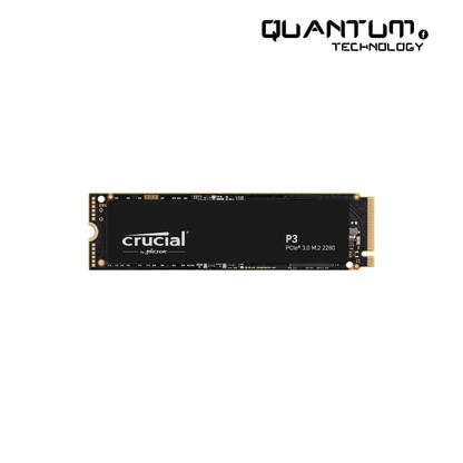 M.2 1TB Crucial P3 SSD | 3500MB/s Read Speed, PCIe Gen3