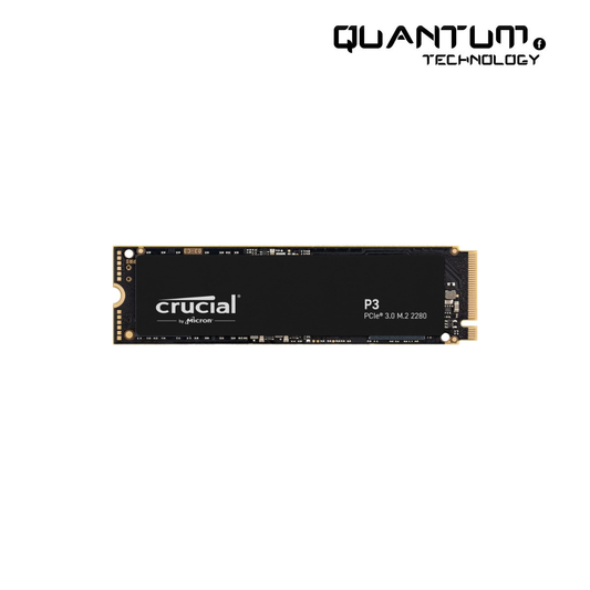 M.2 1TB Crucial P3 SSD | 3500MB/s Read Speed, PCIe Gen3