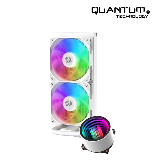 REDRAGON CCW-3011W CPU Liquid Cooler 240mm ARGB Block AIO Cooler AM4/AM5 LGA 1700/1200