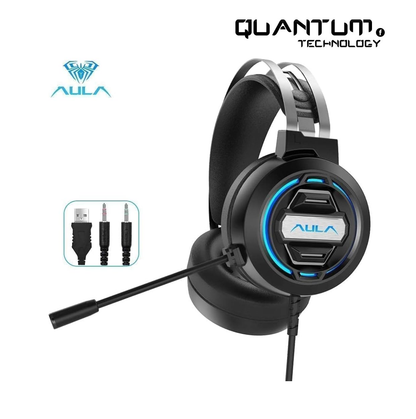 Aula S603 Small Wired Gaming Headset - Black
