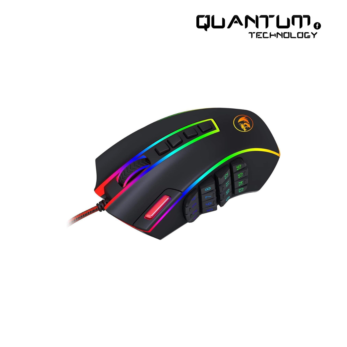 Redragon M990 Gaming Mouse - 16000 DPI, RGB Lighting