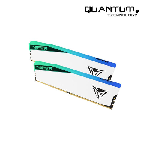 RAM Patriot Viper Elite DDR5 White 32GB (2×16GB) 6000MHz CL30