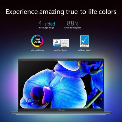 ASUS Zenbook 13 UX325EA-OLED005W - i5-1135G7 - 8GB - SSD 512 - Intel Iris Xe Graphics - 13.3 OLED FHD - Win 11 - Pine Grey