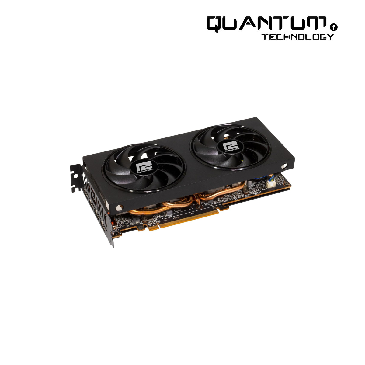 RX 6750 XT PowerColor Fighter Dual Fans & 12GB GDDR6 – Quantum Technology