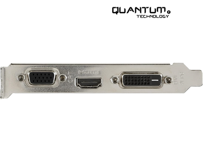 MSI NVIDIA GEFORCE GT 710 2GD3H LP Graphics Card '2GB DDR3, 954MHz, Low Profile, Low Consumption, VGA, DVI-D, HDMI, HTPC, Silent Passive Fanless Cooling System'