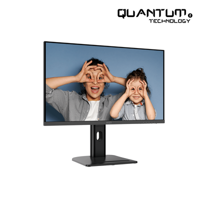 MSI PRO MP273QP E2 27-inch IPS 2560 x 1440 (QHD) Computer Monitor, 100Hz, HDR400, Free-Sync, HDMI, DP Port, VESA Mountable, Height Adjustable, Tilt, Speaker, 1ms, Black