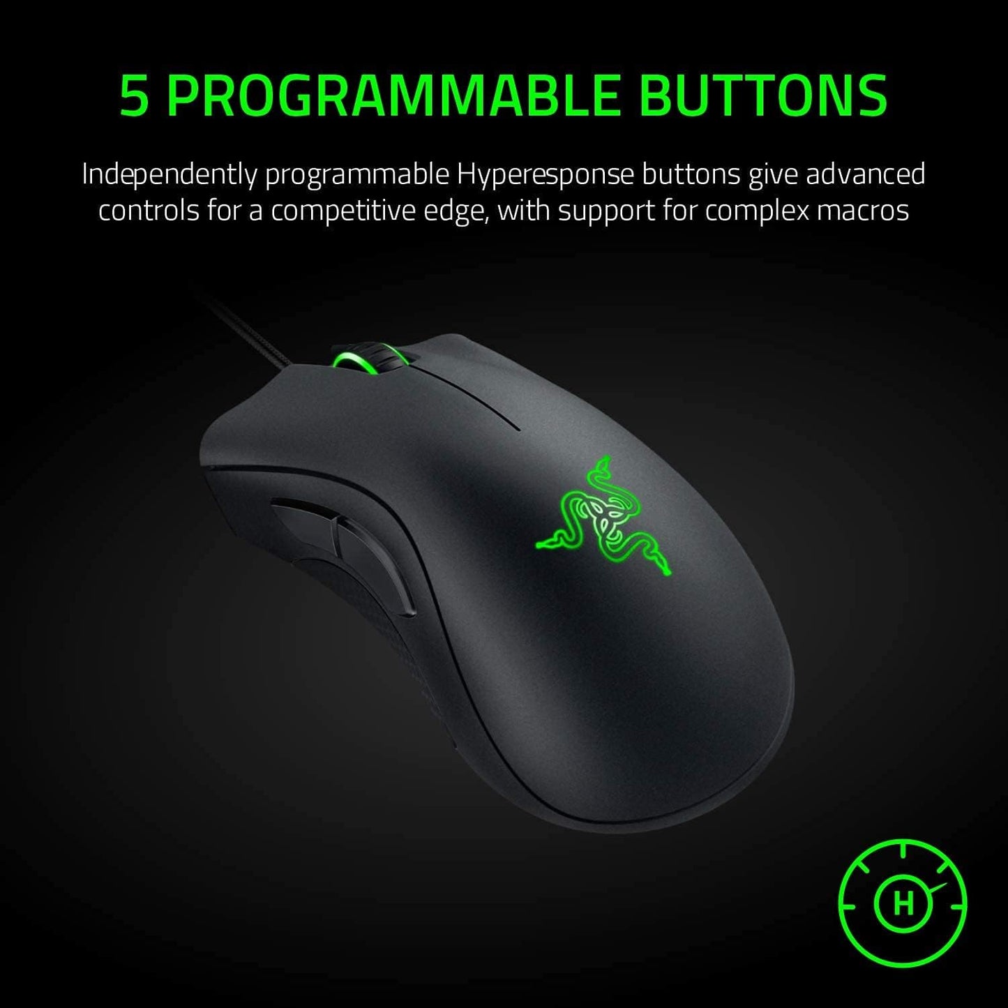 Razer DeathAdder Essential Gaming Mouse | 6400 DPI