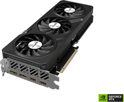 Gigabyte GeForce RTX 4060 Ti Gaming OC 8G Graphics Card, 3X WINDFORCE Fans, 8GB 128-bit GDDR6, GV-N406TGAMING OC-8GD Video Card