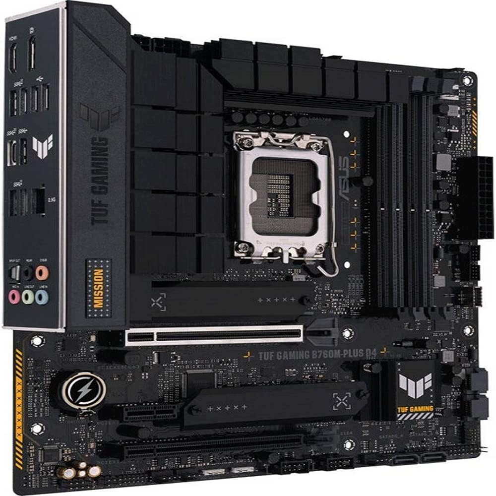 ASUS TUF B760M-PLUS D4 | LGA1700 mATX | DDR4