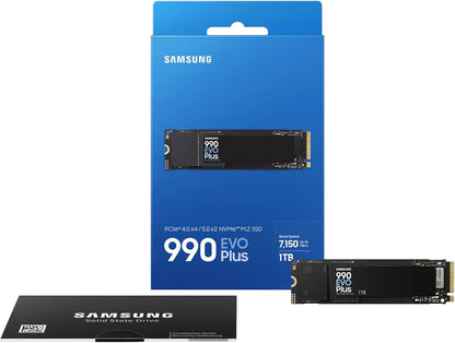 SAMSUNG 990 EVO Plus 1TB – Ultra-fast Speeds, PCIe Gen 4x4, 7,150 MB/s