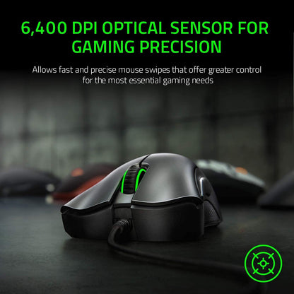 Razer DeathAdder Essential Gaming Mouse | 6400 DPI
