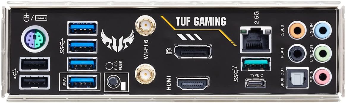ASUS TUF B550M-PLUS WIFI II | AM4 mATX | WiFi 6 | DDR4