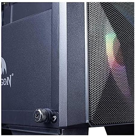 Redragon Grindor GC-510 Mid-Tower Case [Without Fans And Power Supply] - Tempered Glass - Mini-ITX, MicroATX and ATX - Support Up to 6 Fans