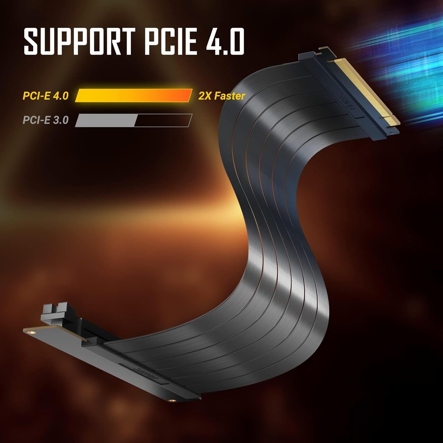 Antec PCI-E 4.0 Riser Cable – Quantum Technology