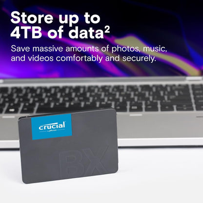 Crucial BX500 1TB SATAInternal SSD | 540MB/s Read Speed