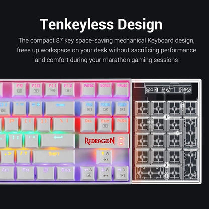 Redragon K552 Kumara Blue Switch Mechanical Keyboard