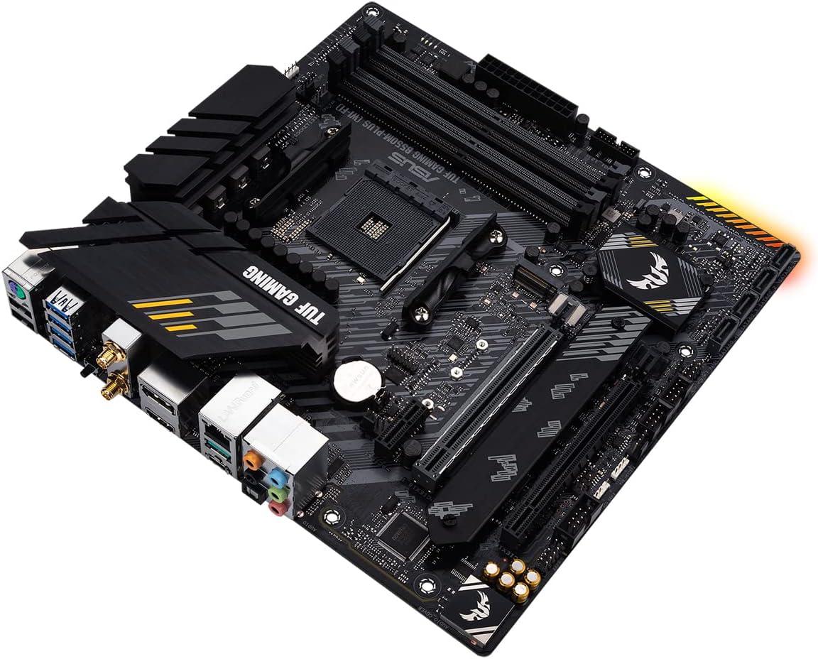 ASUS TUF B550M-PLUS WIFI II | AM4 mATX | WiFi 6 | DDR4