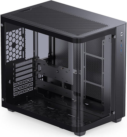 JONSBO TK-3 Black – Curved Glass ATX Mid Tower Case for 40-Series GPUs
