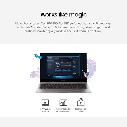 SAMSUNG 990 EVO Plus 1TB – Ultra-fast Speeds, PCIe Gen 4x4, 7,150 MB/s