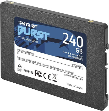 Patriot Memory Burst SSD 240GB SATA III Internal Solid State Drive 2.5"