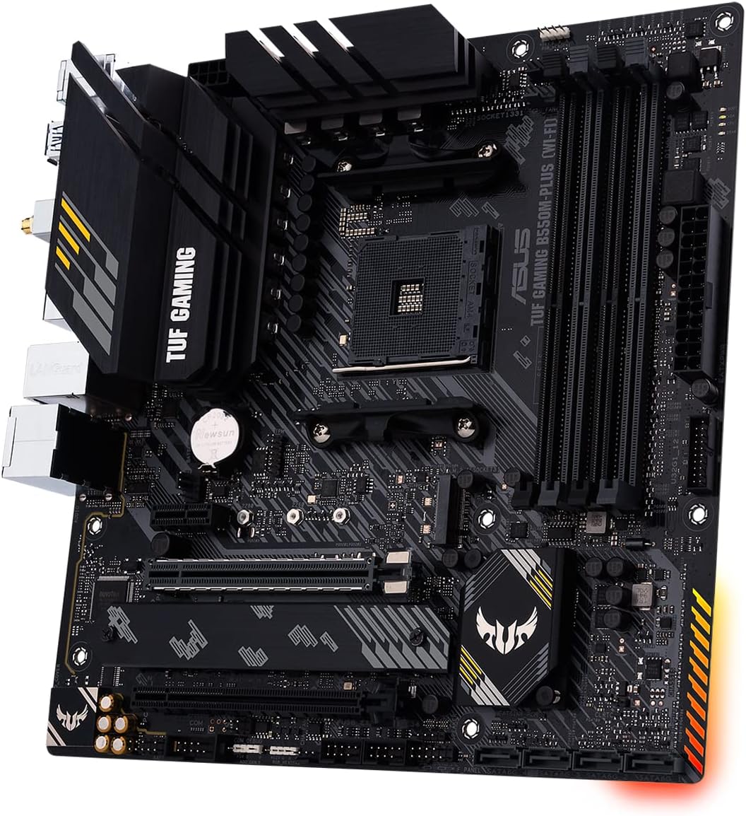 ASUS TUF B550M-PLUS WIFI II | AM4 mATX | WiFi 6 | DDR4