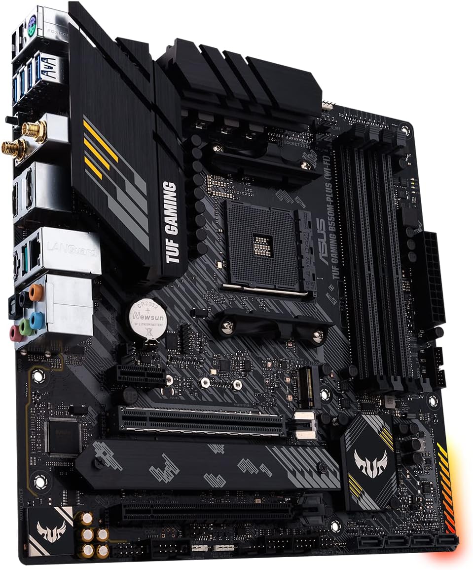 ASUS TUF B550M-PLUS WIFI II | AM4 mATX | WiFi 6 | DDR4