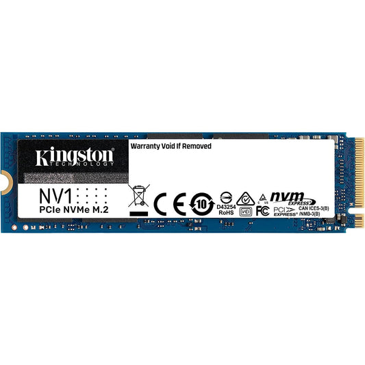 Kingston NV1 500G M.2 2280 NVMe PCIe Internal SSD Up to 2100 MB/s