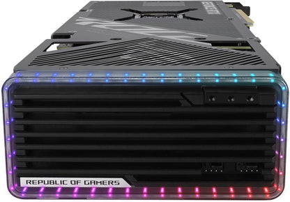 ASUS ROG Strix GeForce RTX 4070 Super OC Edition Gaming Graphics Card (PCIe 4.0, 12GB GDDR6X, DLSS 3, HDMI 2.1a, DisplayPort 1.4a, Massive Vented Backplate, Power Sensing, Aura Sync)