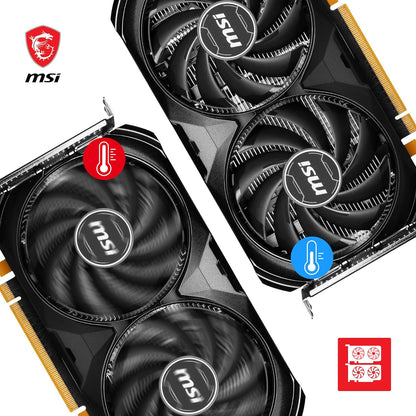 RTX 4060 Ventus 2X MSI 8GB GDDR6 GeForce Graphics Card