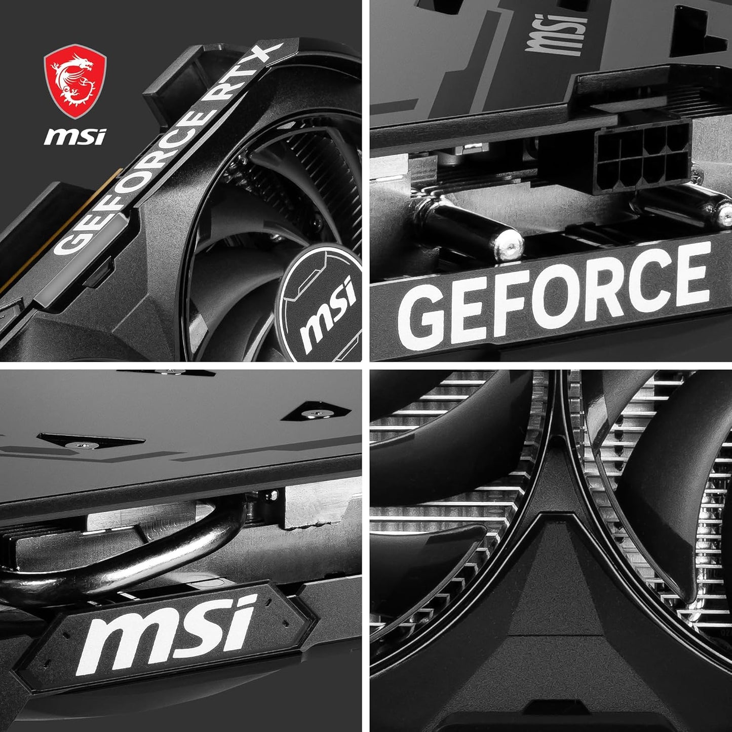 RTX 4060 Ventus 2X MSI 8GB GDDR6 GeForce Graphics Card