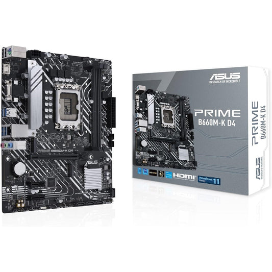 Motherboard ASUS Prime B660M-K D4 Intel LGA 1700 Micro ATX DDR4