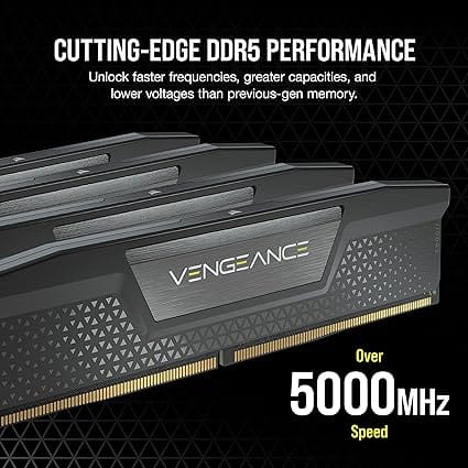 Corsair Vengeance DDR5 64GB (2 x 32GB) 5200MHz CL40