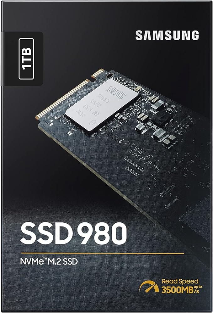 Samsung 980 1TB NVMe SSD M.2 2280