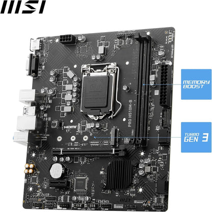 MSI PRO H510M-B (Socket 1200/H470/DDR4/S-ATA 6Gb/s/Micro ATX)