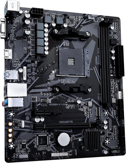 Gigabyte A520M K V2 | AM4 mATX | DDR4 | PCIe 3.0 | Black MotherBoard