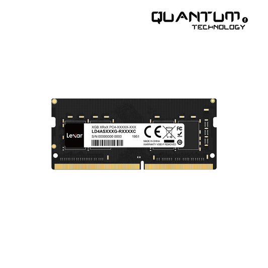 Lexar 16GB DDR4 SODIMM RAM, 3200 MHz LAPTOP RAM